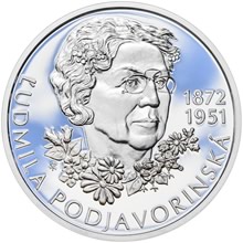 Náhled Reverzní strany - 2022 10 € Ľudmila Podjavorinská - 150. výročie narodenia Ag b.k.