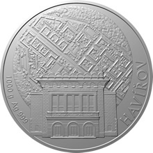 Náhled Averzní strany - Stříbrná investiční medaile Statutární město Havířov - 1 000 g