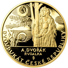 Náhled Averzní strany - Dvoudukát ČR 2016 Antonín Dvořák – Rusalka