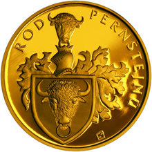 Náhled Reverzní strany - Zlatá čtvrtuncová medaile Hrad kunětická hora