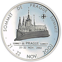 Náhled Reverzní strany - Summit NATO 2002 Praha - Ag