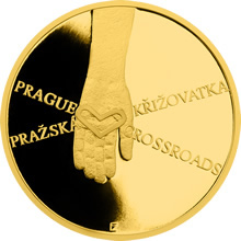 Náhled Reverzní strany - Zlatá 1 Oz medaile Olbram Zoubek - Ifigenie