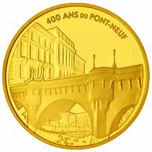 Náhled - 400 Years Pont Neuf Au 10 € Francie 2007 Proof