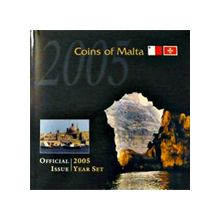 Náhled - Oběhové mince Malta 2005 Unc. + 2 Mills