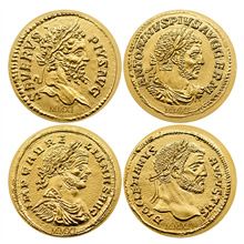 Náhled - 2011 Roman Empire - Septimius Severus, Antoninus Caracalla, Aurelian, Diocletian