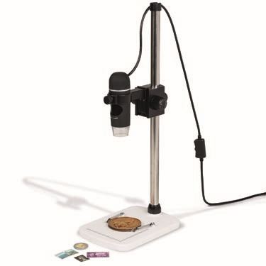 Náhled - USB-digitální mikroskop DM4 10x–300x - včetně stojanu