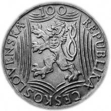 Náhled Reverzní strany - 1945 - 1953 Sada 8mi stříbrných mincí