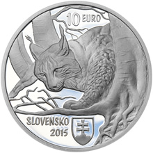 Náhled Reverzní strany - 2015 - 10 € - Svetové dedičstvo UNESCO Karpatské bukové pralesy b.k.