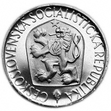 Náhled Reverzní strany - 1965 - Proof - 10 Kčs - Jan Hus