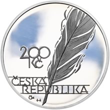 Náhled Averzní strany - 200 Kč 2003 150. výročí narození Jaroslava Vrchlického