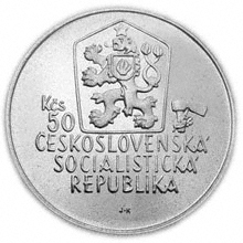 Náhled Averzní strany - 1988 - b.k. - 50 Kčs - Juro Jánošík
