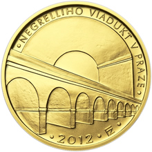 Náhled Reverzní strany - 5000 Kč Negrelliho viadukt v Praze b.k.