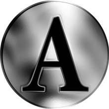 Náhled Averzní strany - Česká jména - Adéla - velká stříbrná medaile 1 Oz
