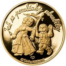 Náhled Averzní strany - ČT-Chaloupka na vršku III. - 20 mm Au Proof