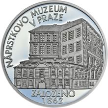 Náhled Averzní strany - Náprstkovo muzeum v Praze - 150. výročí založení Ag b.k.