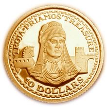 Náhled Averzní strany - Nejmenší zlaté mince na světě