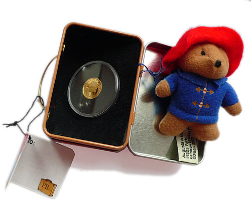 Náhled Averzní strany - Paddington Bear Gold