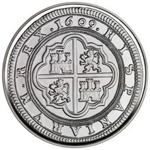 Náhled Reverzní strany - 2009 Jewels of Numismatics - Cincuentín 1609 Ag Proof